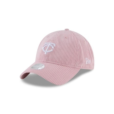 Minnesota Twins Gorra | New Era MLB Corduroy 9twenty Adjustable Cap Mexico - Rosas